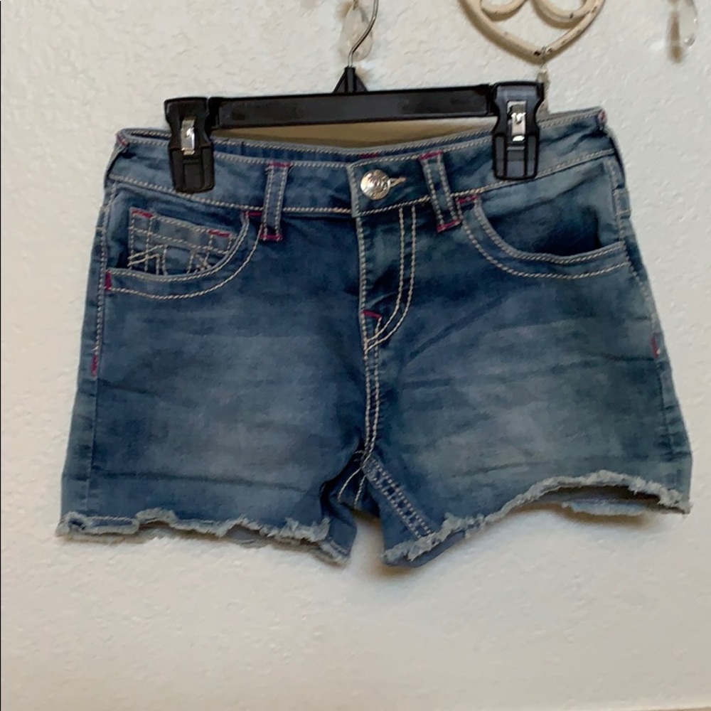 True Religion Girls Midi Shorts